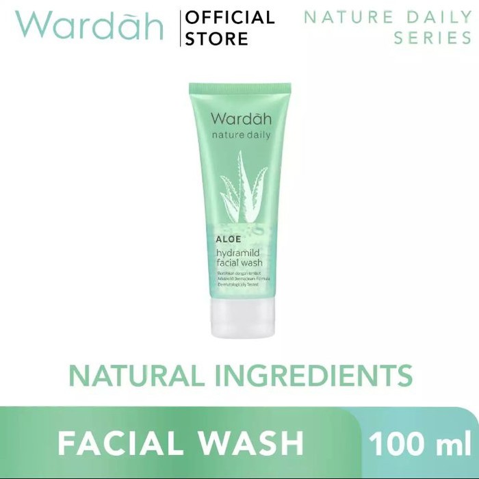 WARDAH NATURE DAILY ALOE HYDRAMILD FACIAL WASH - 100ml