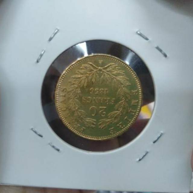 20 FRANCS NAPOLEON 1856
DAN 10 GULDEN WILHELMINA 1897