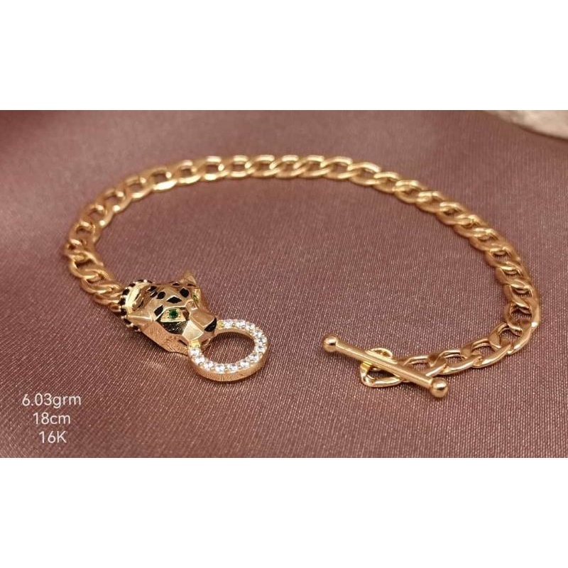 Gelang rantai emas 70 jaguar