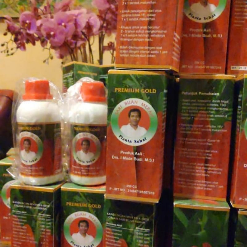 SHEFASHOP Sari Minyak Buah Merah Papua Asli Drs I Made Budi