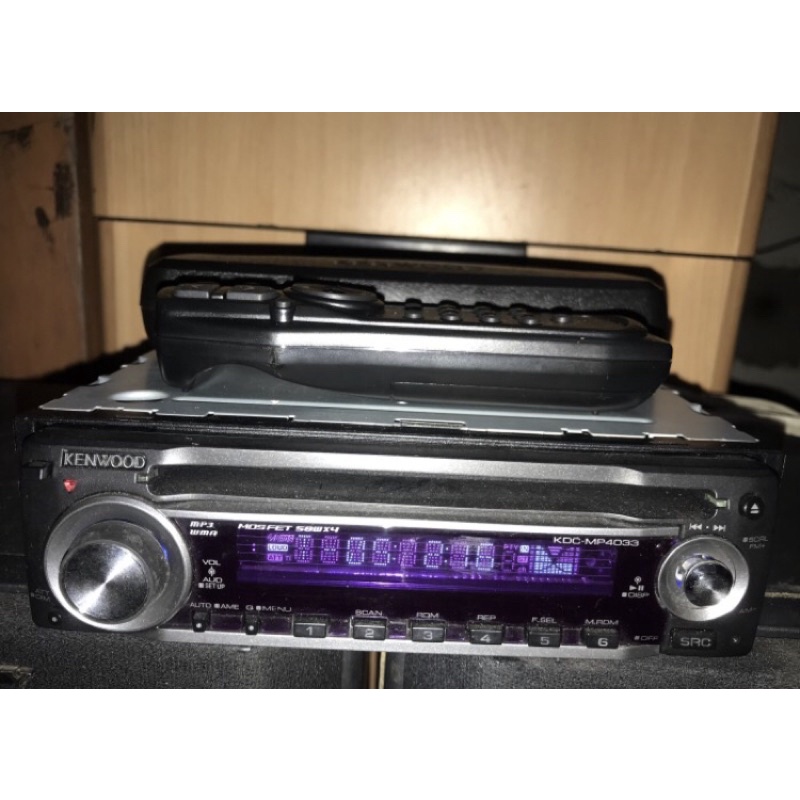 HeadUnit Single Din KENWOOD KDC-MP4033