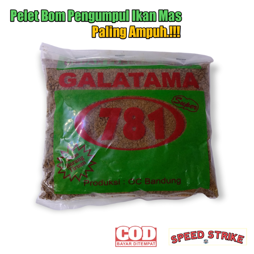 Pengumpul Ikan Mas Galatama Yang Ampuh - Pelet Bom 781