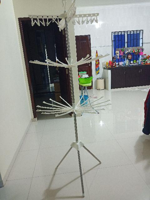 Hc A1-172 Stand Hanger Pakaian / Rak Gantung Pakaian / Rak Gantung Lipat / Rak Jemuran Pakaian Baju