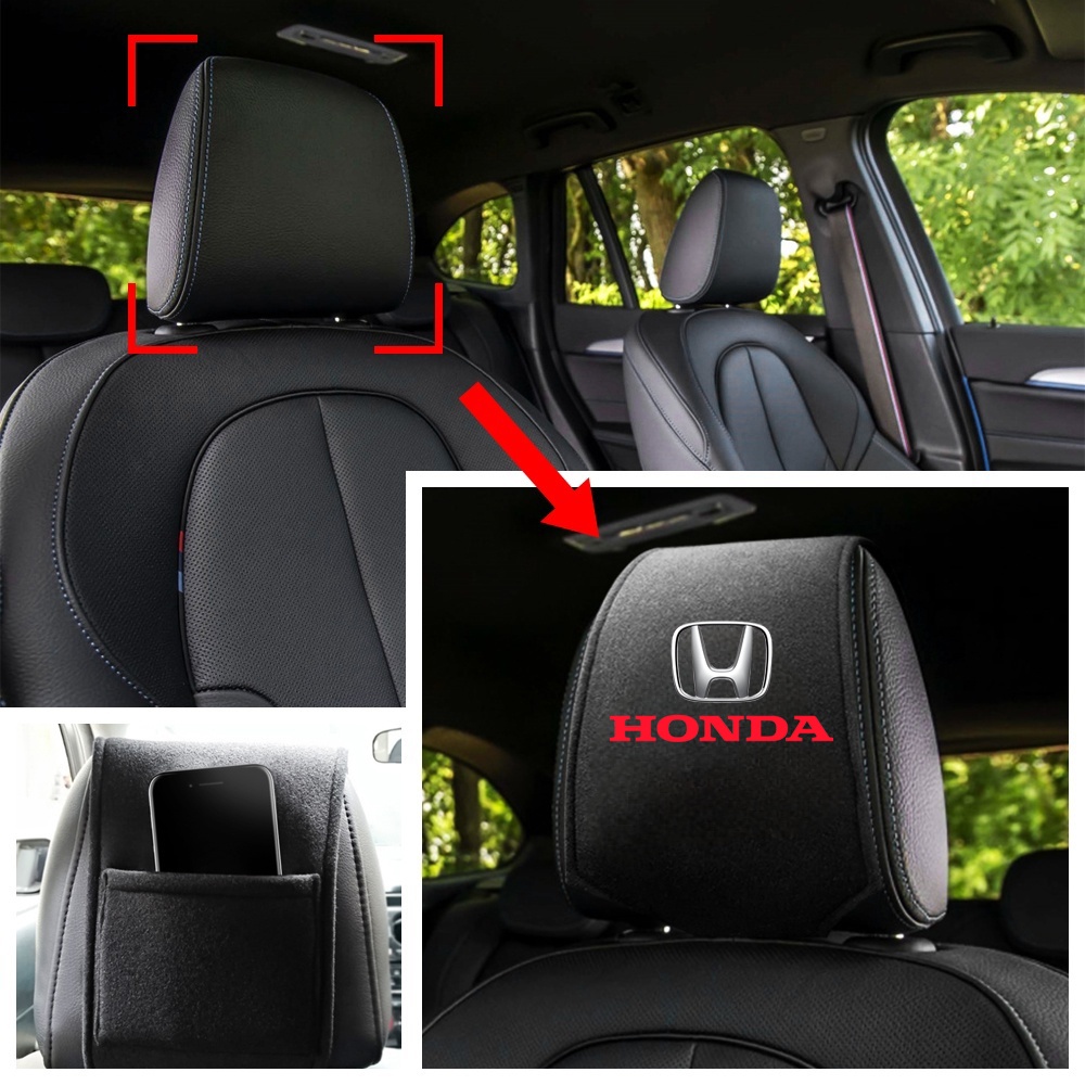 Bantal Sandaran Kepala Jok Mobil Untuk Honda Civic Fit City CR-V HR-V BR-V