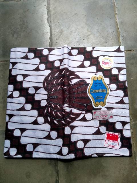 Kain batik CEMERLANG / jarik batik super primisima kain batu kain panjang parang kawung wahyu