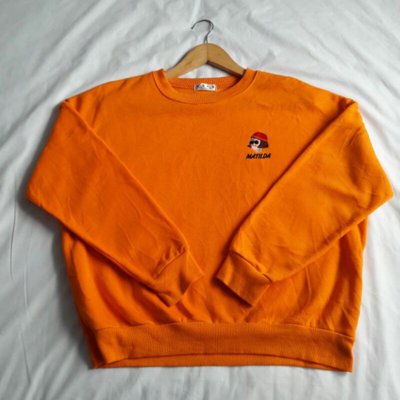 CREWNECK ORANGE MATILDA