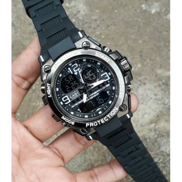 G SHOCK GST8600 stainless free box G SHOCK + batre cadangan