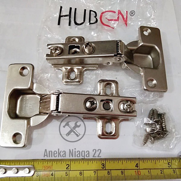 Aneka - ENGSEL SENDOK HUBEN LURUS / ENGSEL PINTU LEMARI / ENGSEL KITCHEN SET AN22