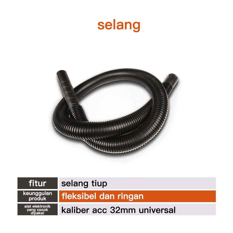 Aksesori Penyedot Debu - (hanya untuk digunakan dengan penyedot debu toko kami)