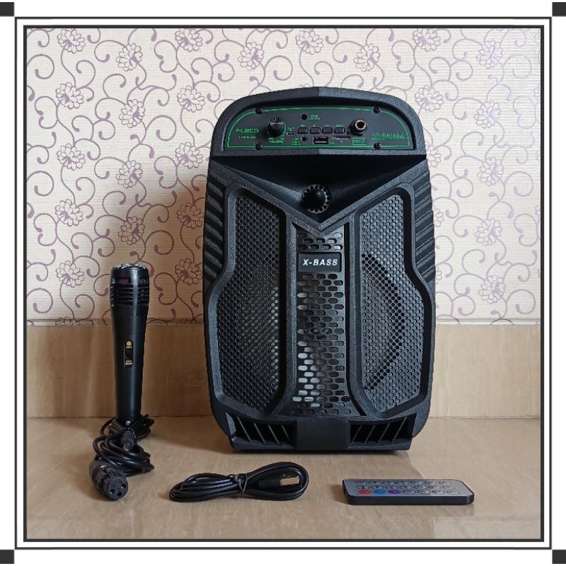 Speaker Bluetooth 6.5 Inch Fleco F-6606
