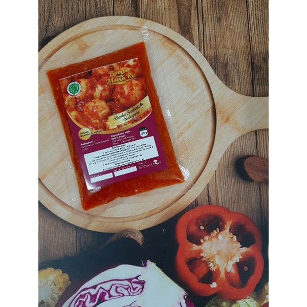 

Bumbu Sambalado Serbaguna "Bumbu Mama Ku" - 150 gr