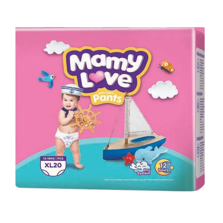 Mamy Love Pants Baby XL 20 Pcs