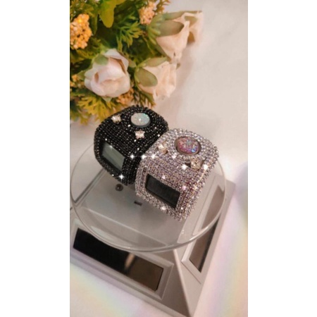 tasbih digital charger swarovski premium terbaru souvenir mewah gift unik