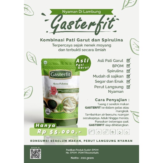 GASTERFIT MENGATASI ASAM LAMBUNG/OBAT LAMBUNG/SSJAYAGROUP/SSJAYAHERBAL