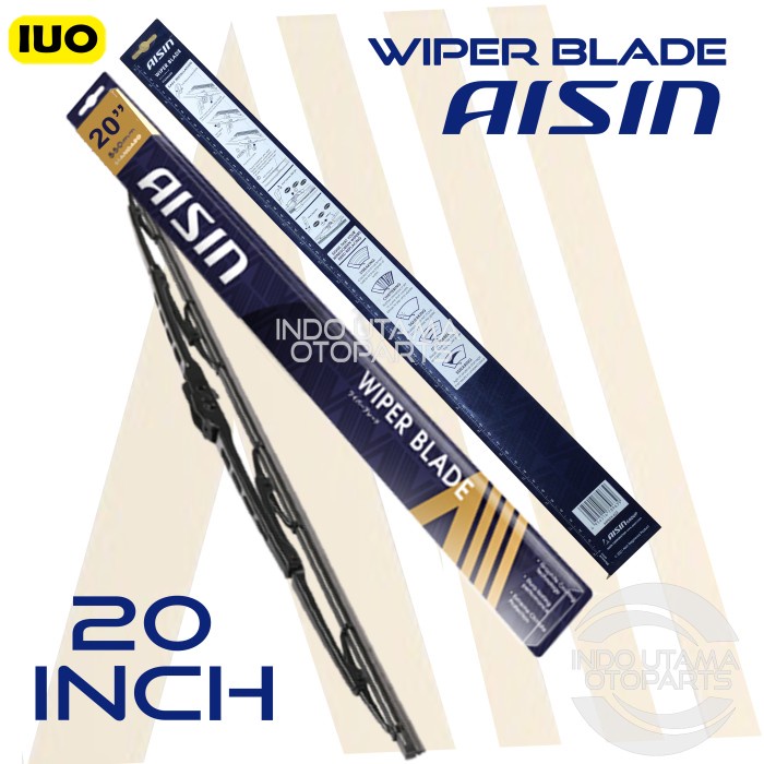 Wiper Mobil Mitsubishi Kuda AISIN Sepasang 19-20&quot; ORIGINAL