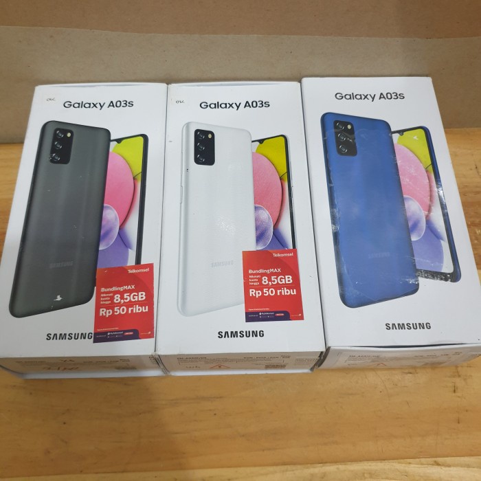 [ Hp / Handphone ] Samsung A03S Ex Sein Resmi Bekas / Second / Seken / 2Nd
