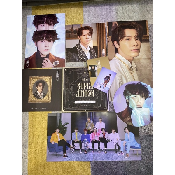 ALBUM SUPER JUNIOR VERSI SQUARE MEMBER DONGHAE FULLSET