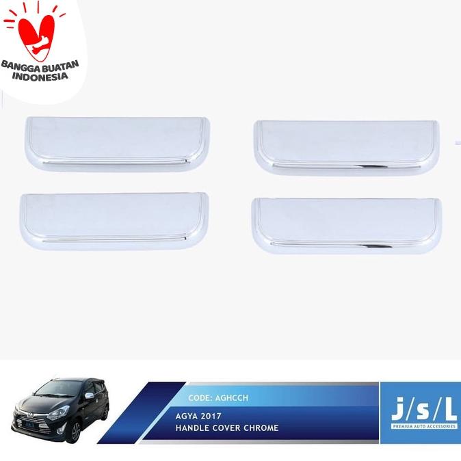 New Agya 2017 Pegangan Pintu JSL/Handle Cover Chrome/Aksesoris Agya AUTOT11 Ayo Beli
