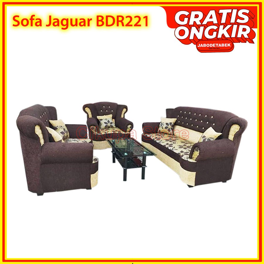 Jual Sofa Jaguar Bdr Mewah Meja Bergaransi Kursi Ruang Tamu Sofa Mewah Shopee Indonesia