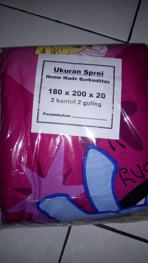 Sprei Homemade Litle Pony