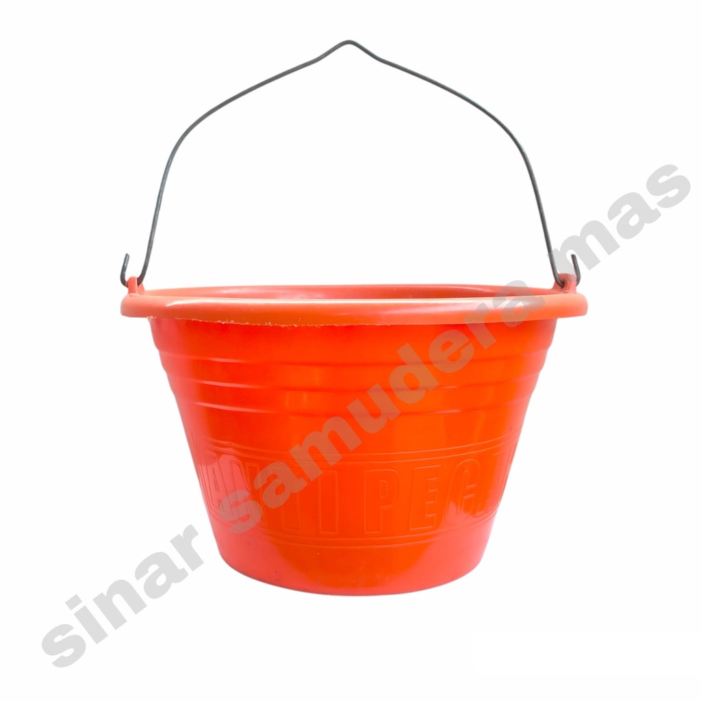 EMBER PLASTIK ORANYE KECIL BAGUS -EMBER TUKANG -EMBER BANGUNAN -EMBER ORENS