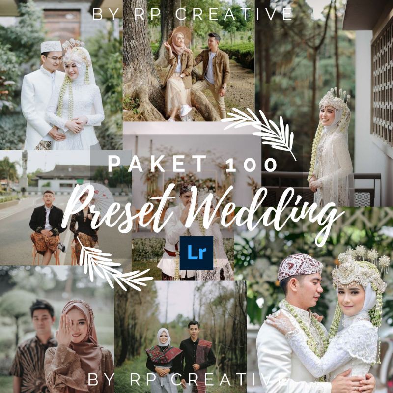 Preset Lightroom Wedding Paket 100 Untuk Android dan Ios