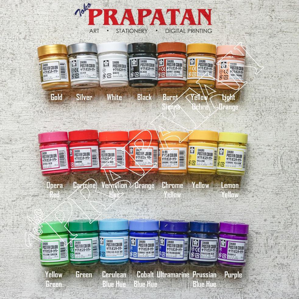 

Pn8Code Sakura Poster Color 30 ml / Cat Poster Sakura 30 ml(masakini)I4B2