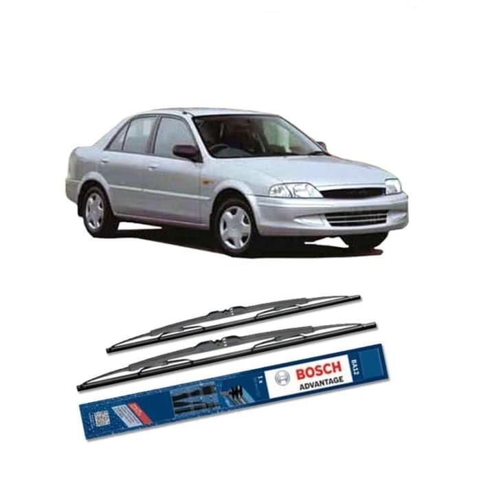 Wiper Bosch Advantage Ford Laser 20&quot; &amp; 18&quot; Sepasang Wiper Ford Kanan Kiri Bosch