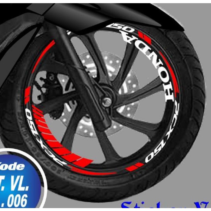 stiker pelek pcx150/160
