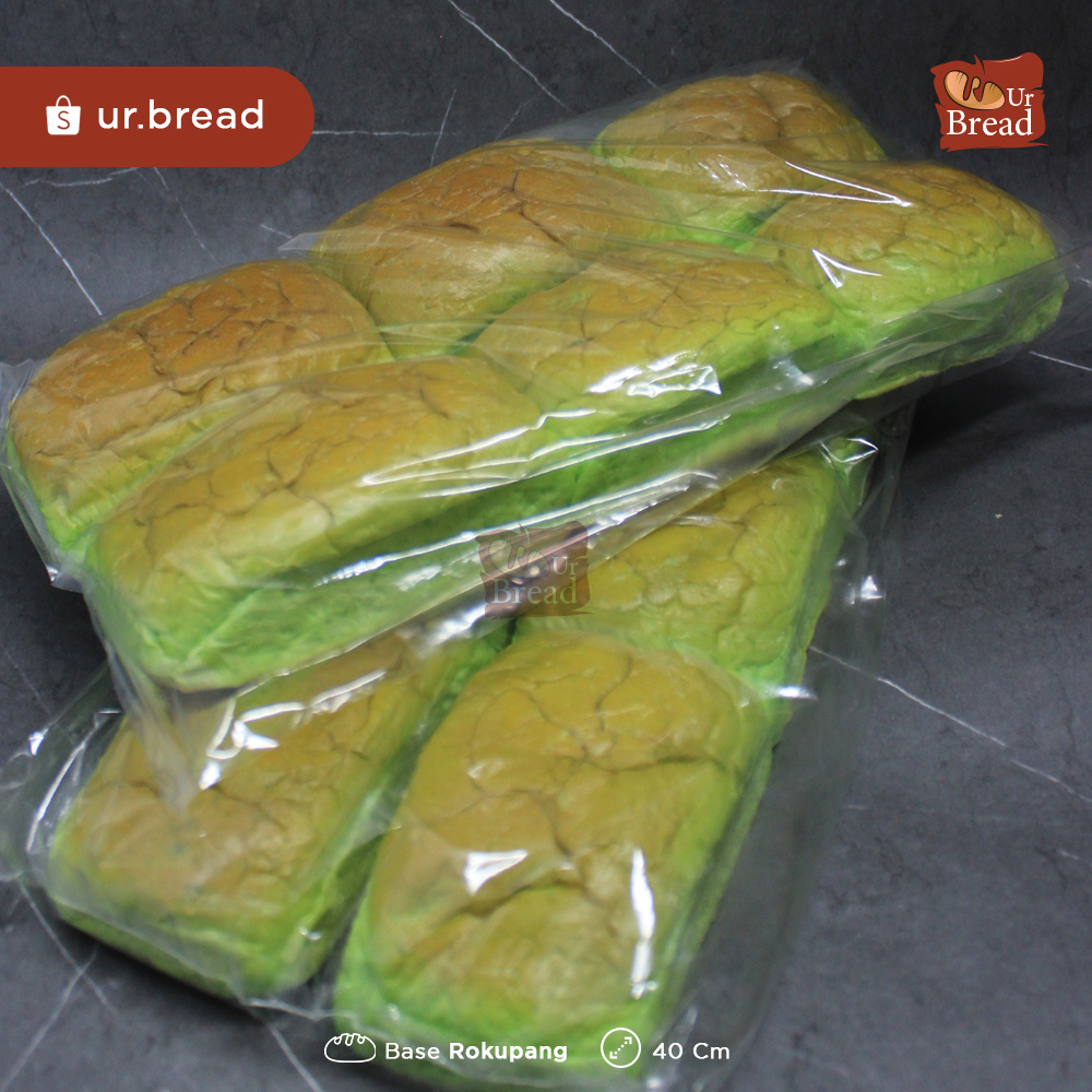 Roti Kukus Panggang Ukuran 40cm isi 2 | Base Rokupang 40cm