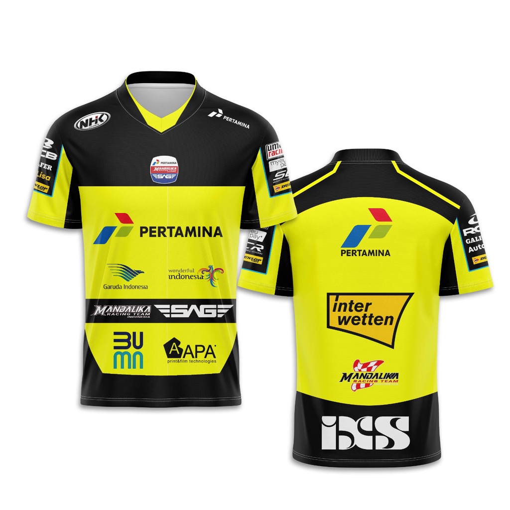 JERSEY RACING CIRCUIT MANDALIKA SAG STREET Moto GP SERIES FULLPRINTING READY STOCK