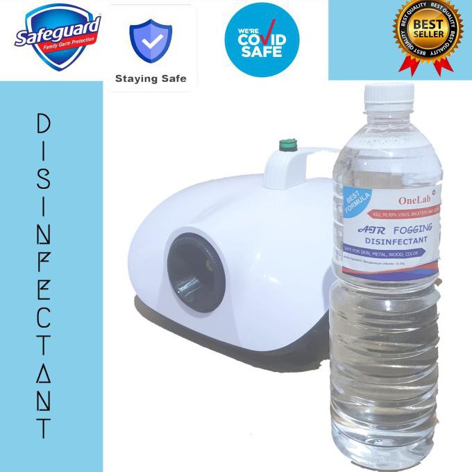 Kualitas Terbaik] Cairan Fogging Onelab 1L Disinfektan, Fogging Nyamuk, Aman, Certified