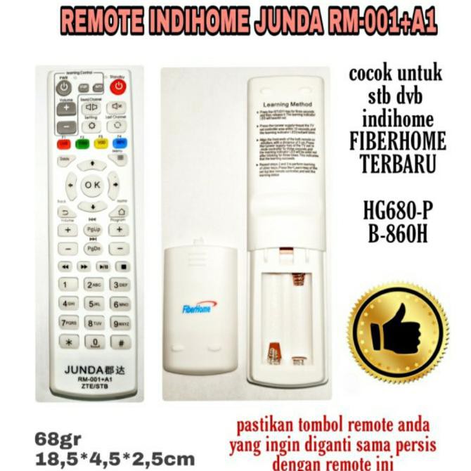 Ready&Siapkirim Remote Fiberhome Hg680 Hg680P / Remot Remote Stb Zte Fiberhome