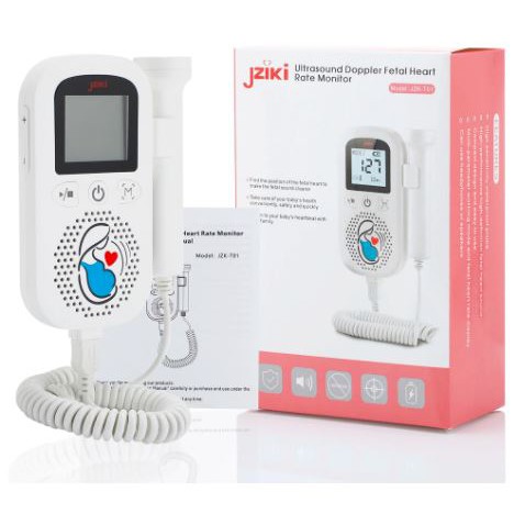 BERGARANSI Fetal Doppler LCD Murah Alat Pendeteksi Jantung Janin Bayi