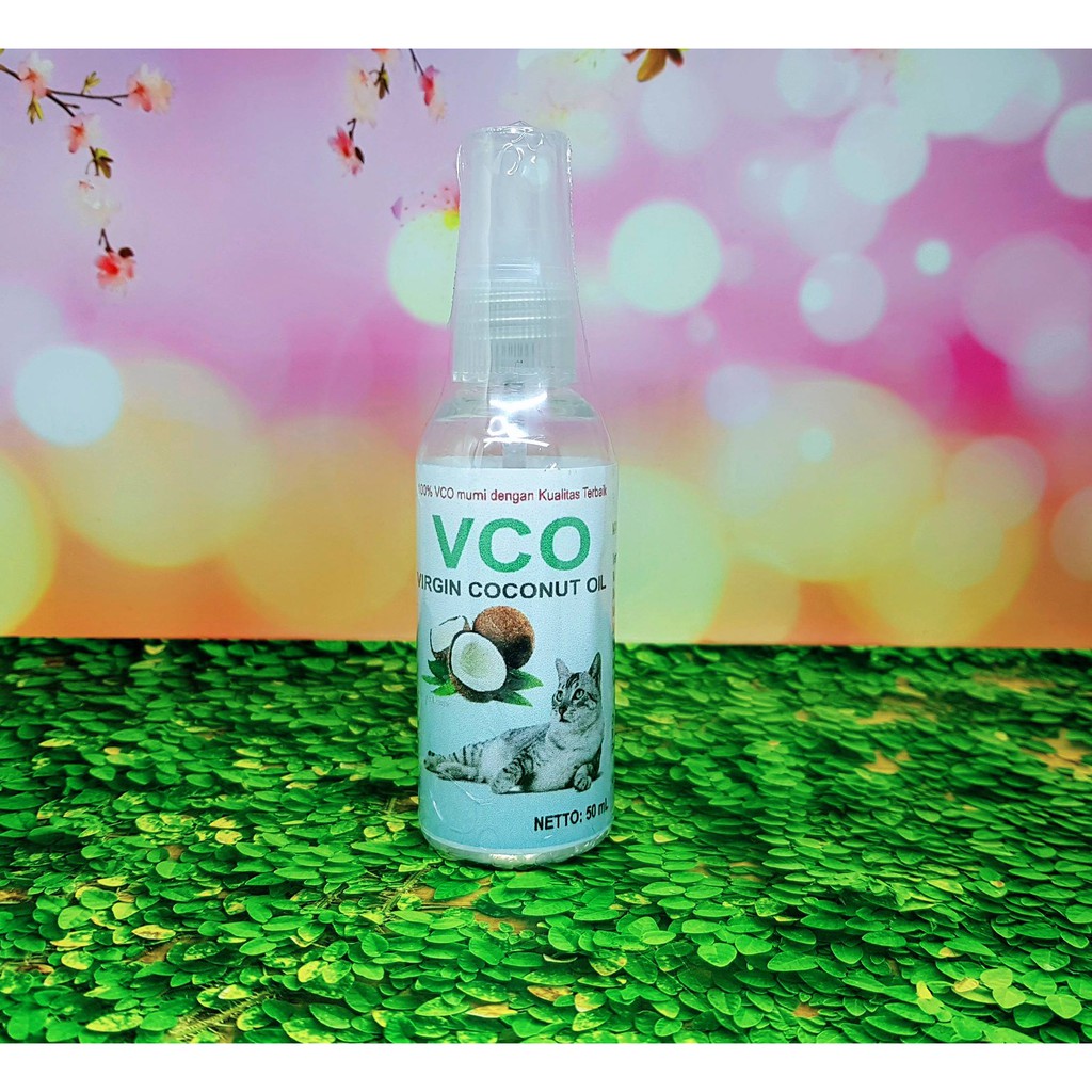 Minyak VCO Obat Jamur, Skabies, Diare, Koreng, Kucing Anjing Kelinci 60 ml