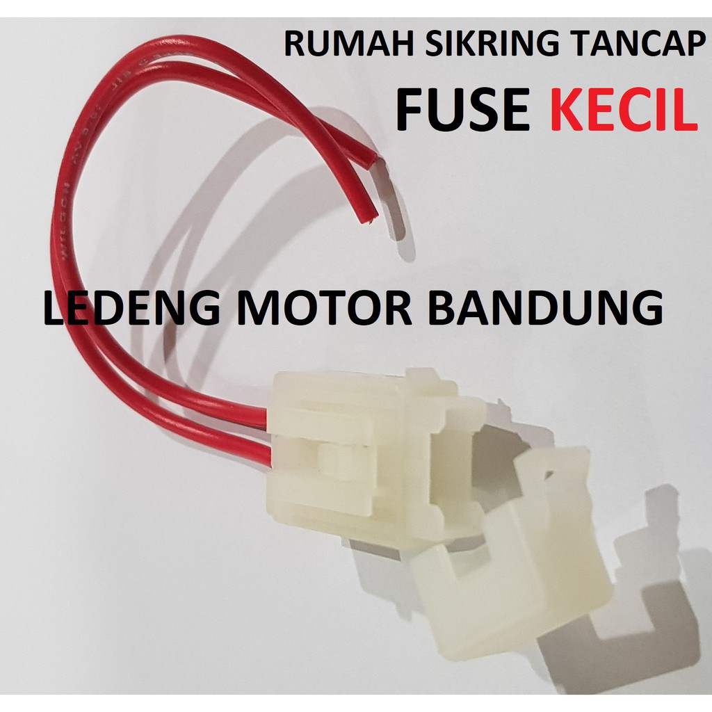 Rumah Sikring Tancap Keramik Karet Tahan Panas Box Fuse Tempat Sekring