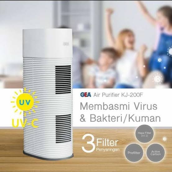 GEA UV-C KJ200F-A1 / KJ200F Air Purifier Coverage Area 27m2