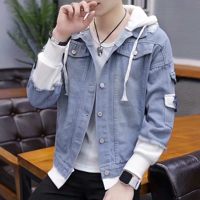 67 Koleksi Model Jaket Cowok Denim Terbaik