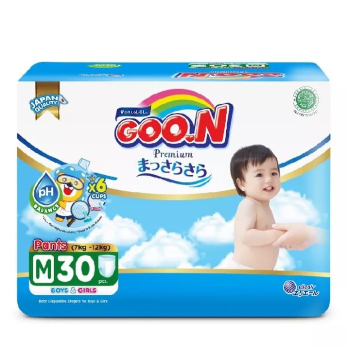 Goon Baby Diapers Pants M 30 / Popok Bayi