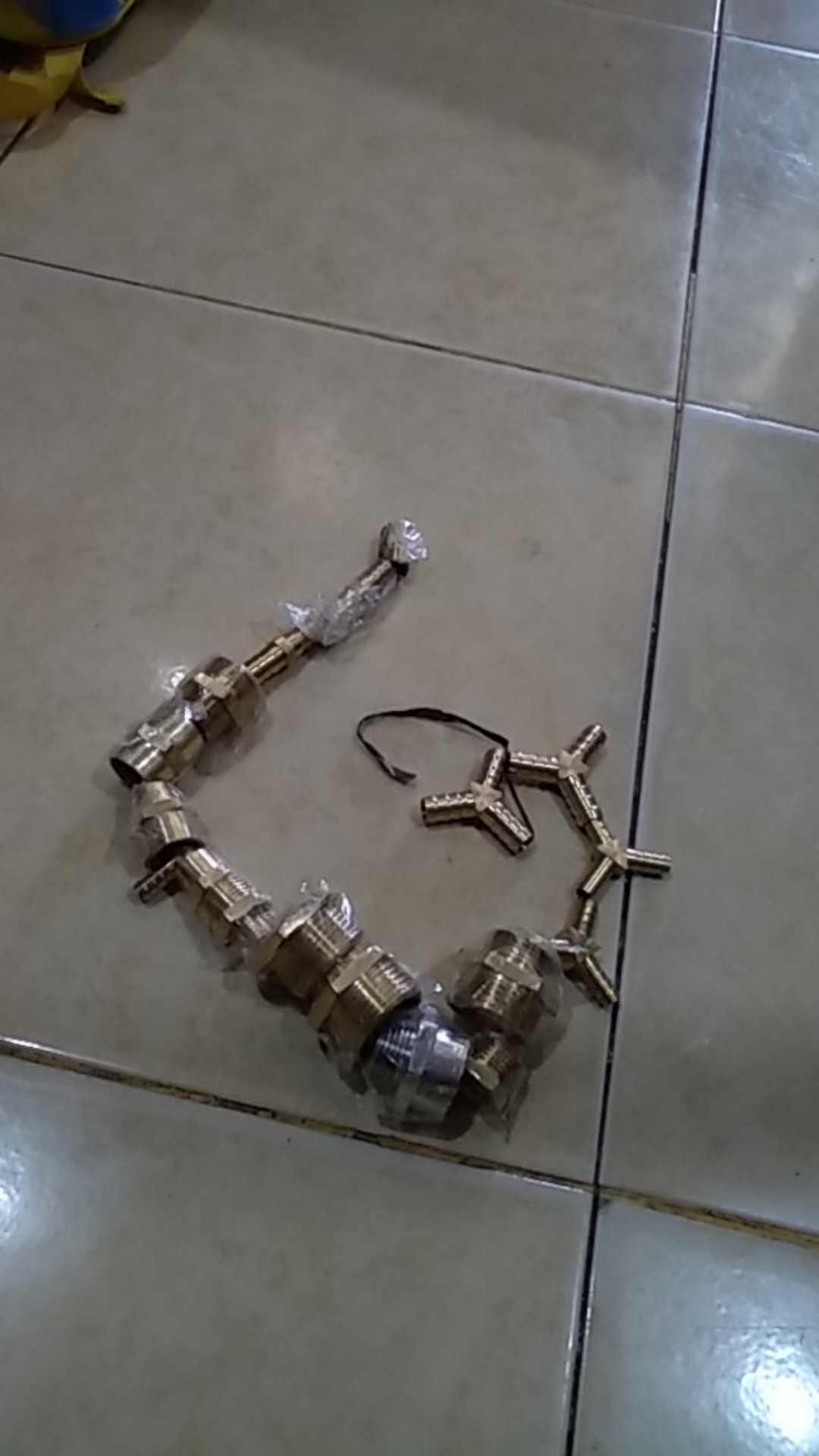 Nepel Sambungan Lurus Selang 3/8