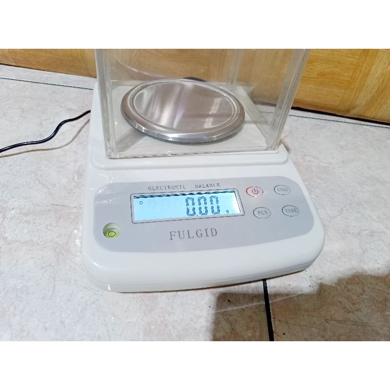 Timbangan Laboratorium 600g x 0.01g Fulgid