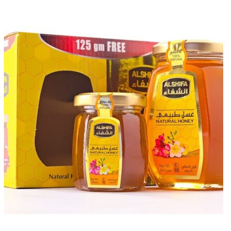 

Madu Arab Al shifa paket 500 gr free 125 gr