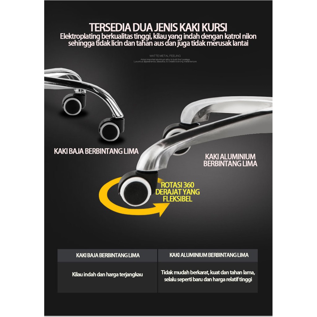 Kursi Kantor /Kursi Direktur/ Kursi Gaming / kursi kerja / kursi staff/ kursi manager / Kursi Santai-6