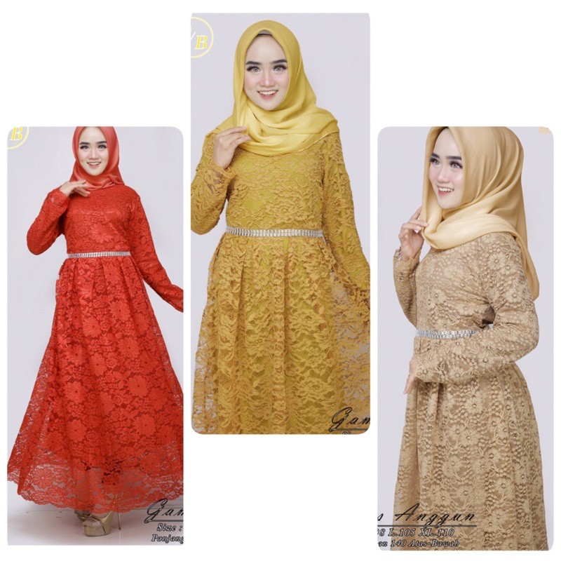 GAMIS BURKAT GAMIS PESTA GAMIS MUSLIM GAMIS CANTIK GAMIS MURAH GAMIS TERBARU GAMIS 2020 pelaminan ba