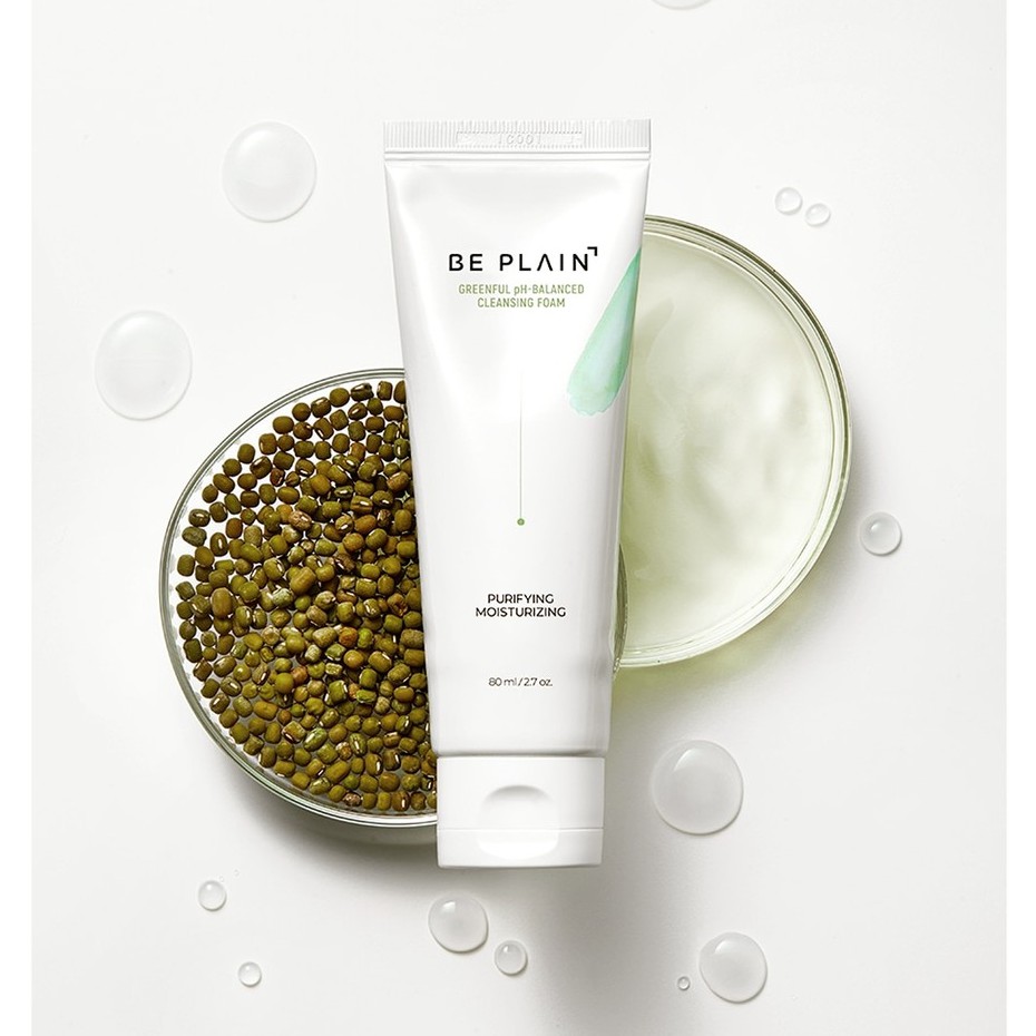 BE PLAIN Greenful PH Balanced Cleansing Foam 80ml