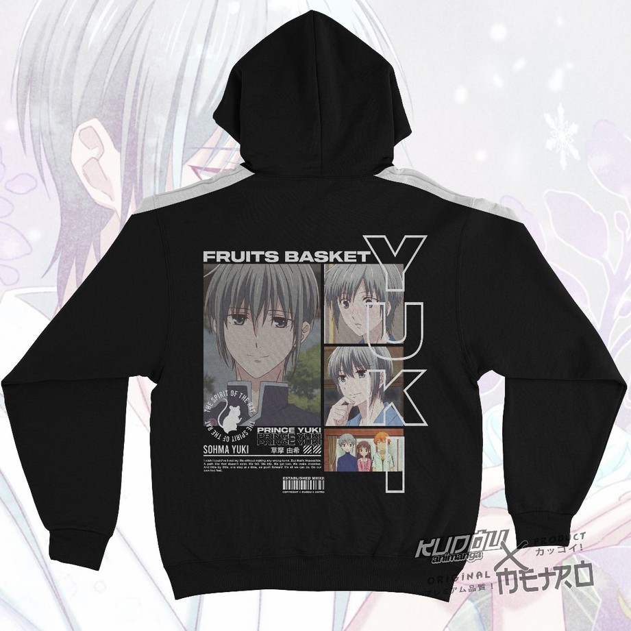 Sweater Stripe Sohma Yuki Anime Manga Fruits Basket Premium Unisex