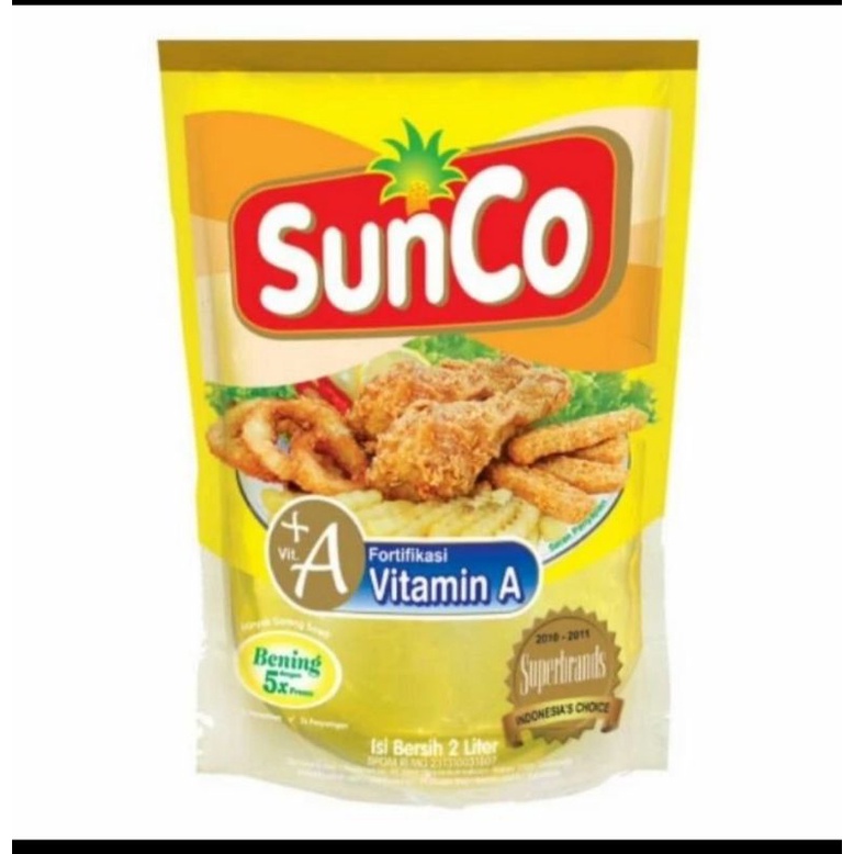 

Sunco Minyak Goreng Pouch 2 Liter