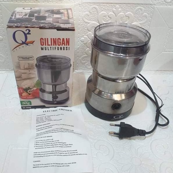 PENGGILING KOPI 8050  ELECTRIK COFFEE GRINDER / BLENDER BUMBU DAPUR / GILINGAN KOPI Q2 8050 / Q2-8050