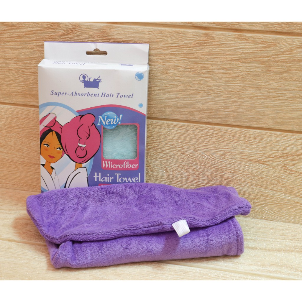 HAIR TOWEL Super Absorbent Handuk Rambut Daya Serap Tinggi 0613