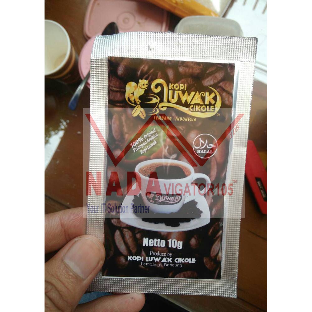 

Kopi Luwak Cikole Asli Luwak 100% 10Gr 1 Sachet Original Priangan Arabica